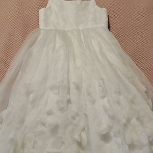 Girls White Bridal Party/Communion Dress - Formal